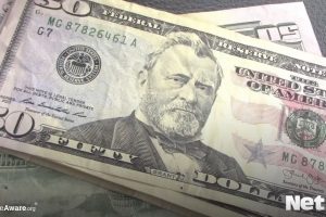Pile of $50 bills