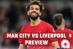 Mo Salah ahead of Manchester City vs Liverpool
