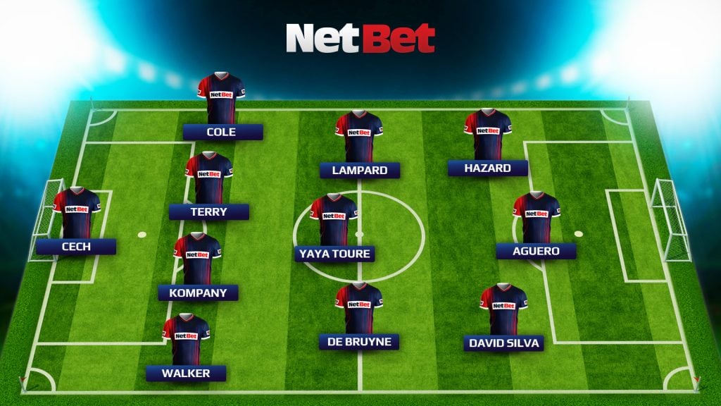 Premier League Legends: Man City x Chelsea Combined XI
