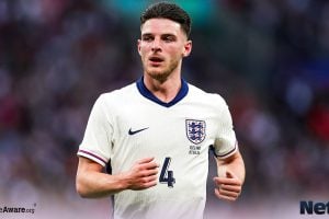 England midfielder Declan Rice