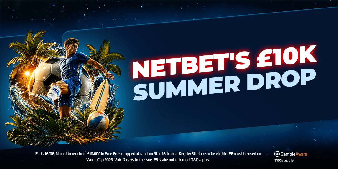 NetBet's £10K Summer Drop